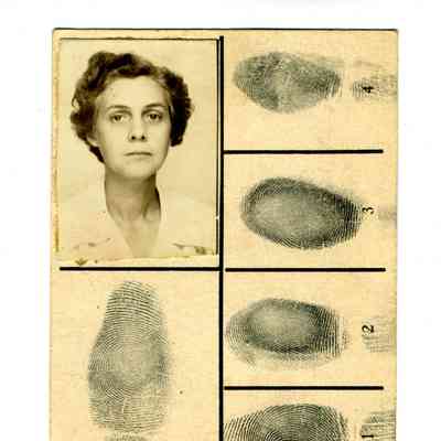 Mary Taylor's U.S. Army Pass, First Intercepor Command, Richmond Filter Center