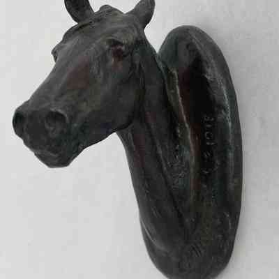 BRONZE STUDY: HORSEHEAD