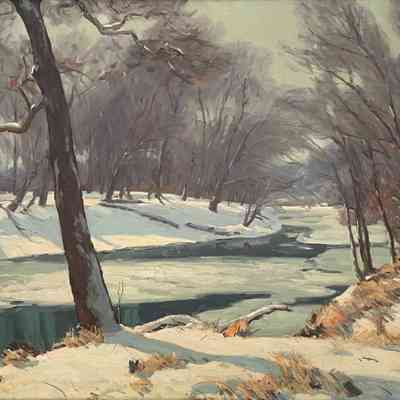 THE RIVER IN WINTER