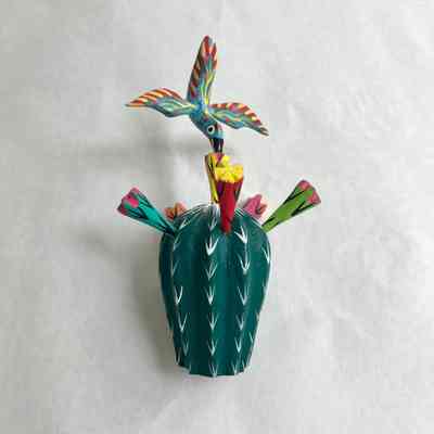 CACTUS (WITH HUMMINGBIRD)