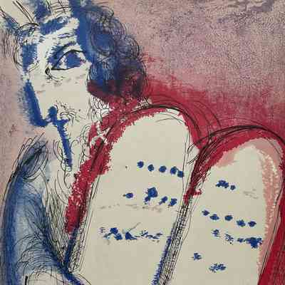 Moses With The Tablets of Law