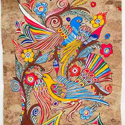AMATE PAPER PAINTING