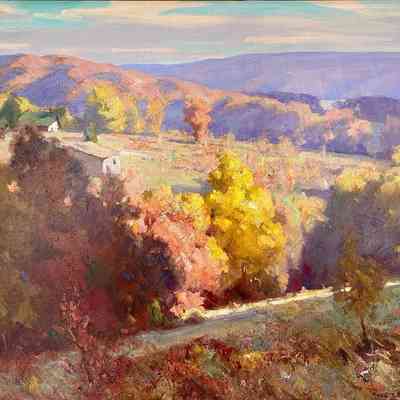 TITLE UNKNOWN- (Farm Near Blakeman Bridge)