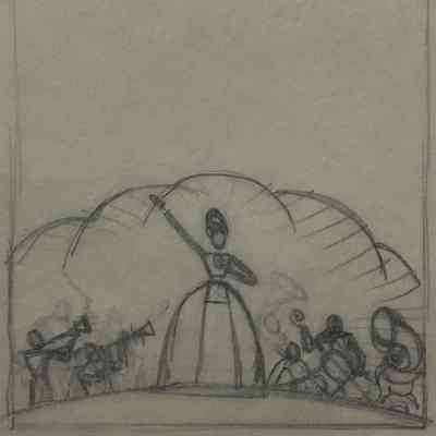 33. AT THE THEATER (SKETCH)