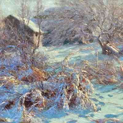 Untitled (Cabin in Winter)