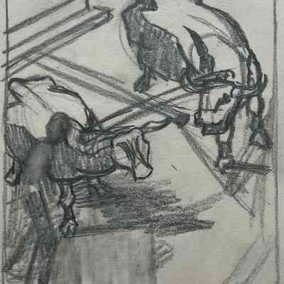 11. ABE AT TWENTY ONE (SKETCH)