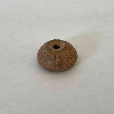 BEE HIVE SHAPED CLAY BEAD