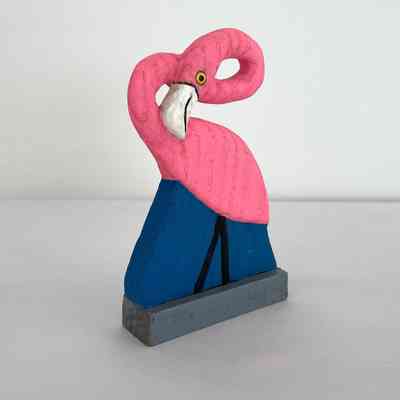 Wry-Neck Flamingo
