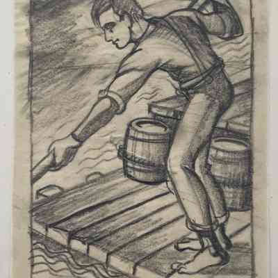 11. DOWN THE MISSISSIPPI (SKETCH)