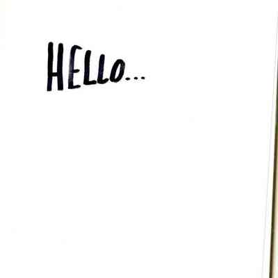 Hello...