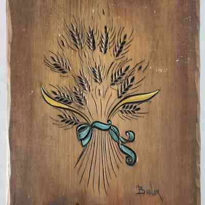 WOODEN PLAQUE