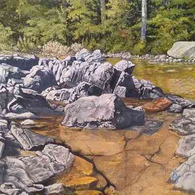 On The Rocks at Johnson's Shut-Ins