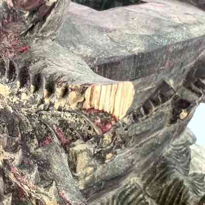 chipped wood