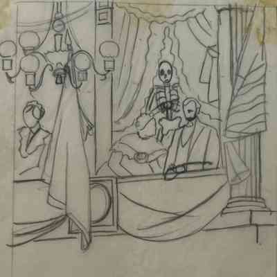 33. AT THE THEATRE (SKETCH)