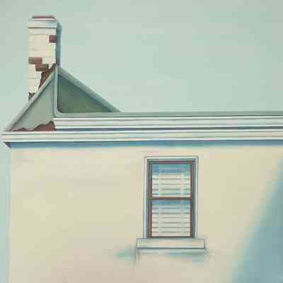 UNKNOWN (WHITE HOUSE WITH GREEN ROOF)