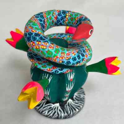 Cactus with Snake