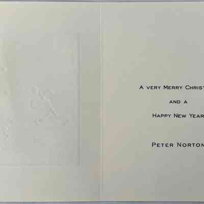 Peter Norton Christmas Card 2003