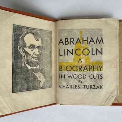 Abraham Lincoln a Biography in Wood Cuts (Draft Copy)