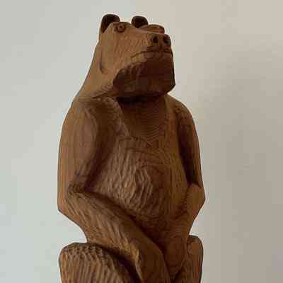 CARVED BEAR