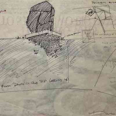 sketch for Dawn Departure