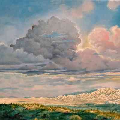 Sun Lit Clouds
