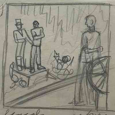 12. SLAVES IN NEW ORLEANS (SKETCH)