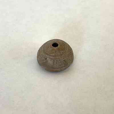 BEE HIVE SHAPED CLAY BEAD