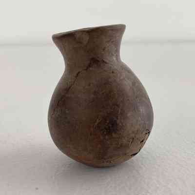 BURNISHED CLAY VASE