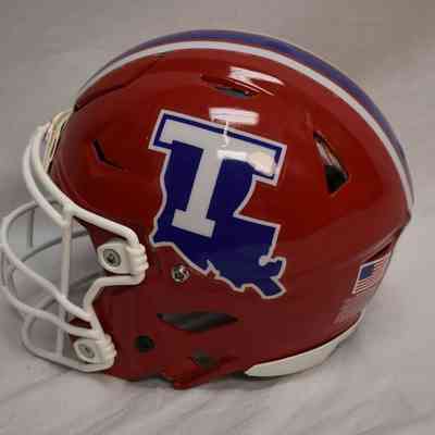 Helmet, 2010s.: From Louisiana Tech Athletics.
