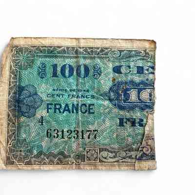 Invasion banknote, 100 francs