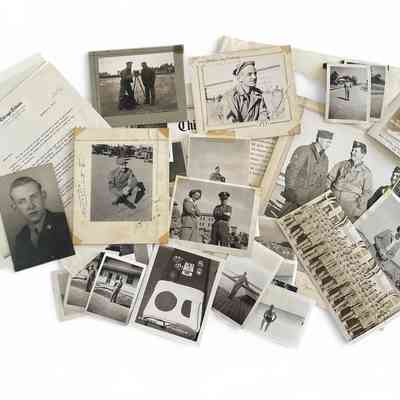 Photographs and documents, Joseph V Franza