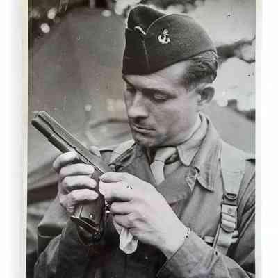 Photograph, French 2nd DB soldier