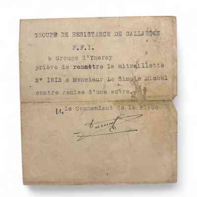 FFI document, Gallardon