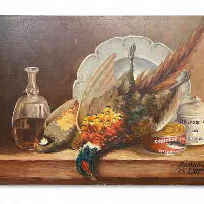 "Restriction", painting, 1943, Ch. Liot