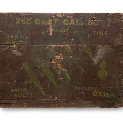 "265 cartridges cal. 50" crate