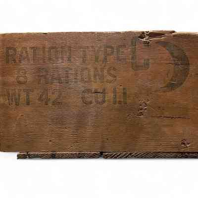 C ration crate