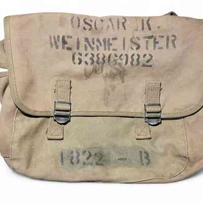 M1936 Musette bag, Oscar K Weinmeister
