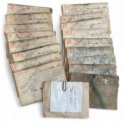Letters, Wien to France, 1943