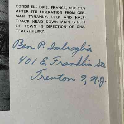 Pfc Ben P Imbroglia