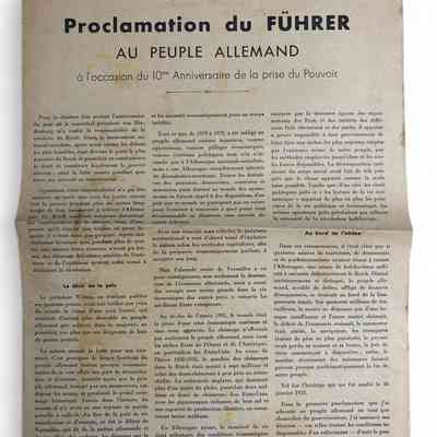 "Führer's proclamation"