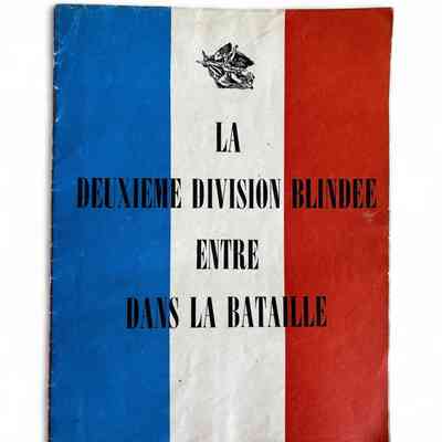 "Le deuxième division blindée entre dans la bataille"