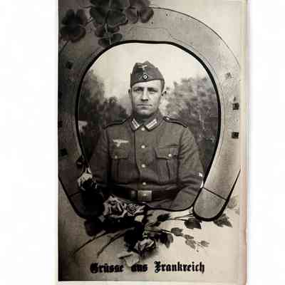 Souvenir postcard from France