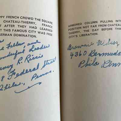 Henry R. Ricci, Cpl Brownie J Wilusz