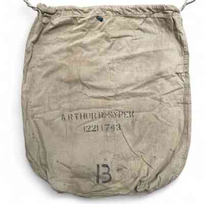 Barrack bag, Arthur R. Sypek