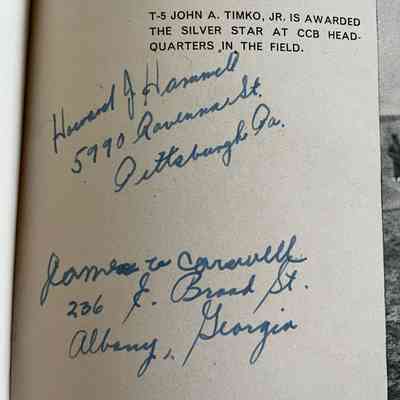 Howard J Hammill, James W. Carswell
