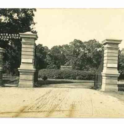 1907 Original Postcards of Glenwood Cemetery