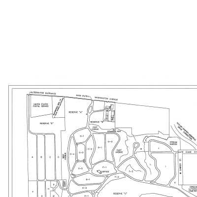 Glenwood Cemetery Brochure edits to Maps and Notable Interred