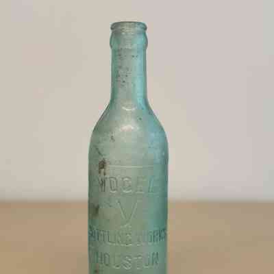 1900s Vogel Bottling Works Crown Top Soda Bottle
