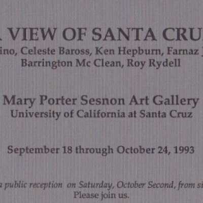 1993, A View of Santa Cruz