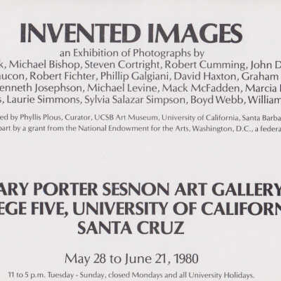 1980 Invented Images